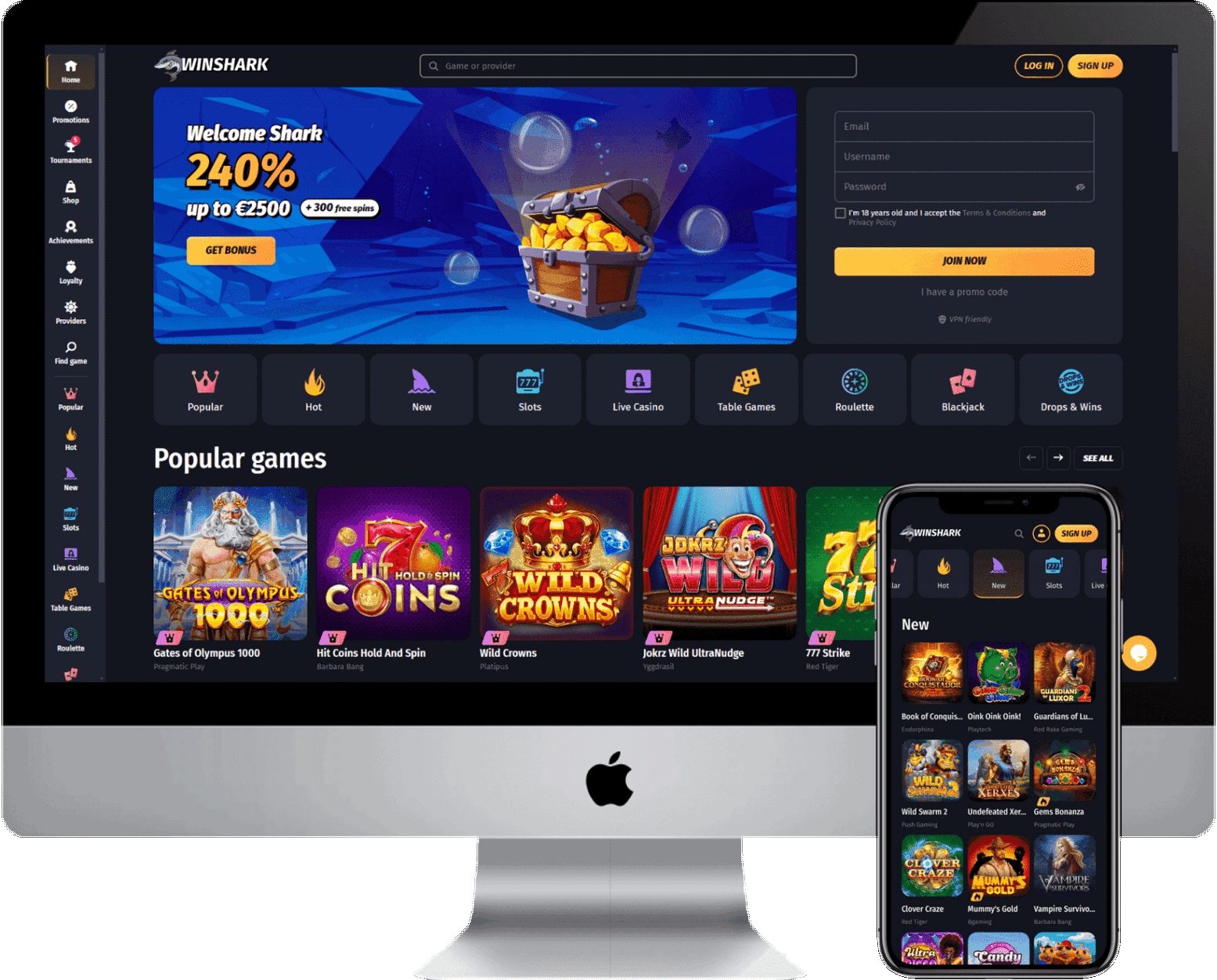 WinShark Gambling Establishment Review